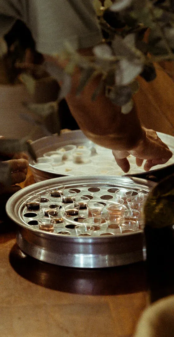 Preparación de la Santa Cena
